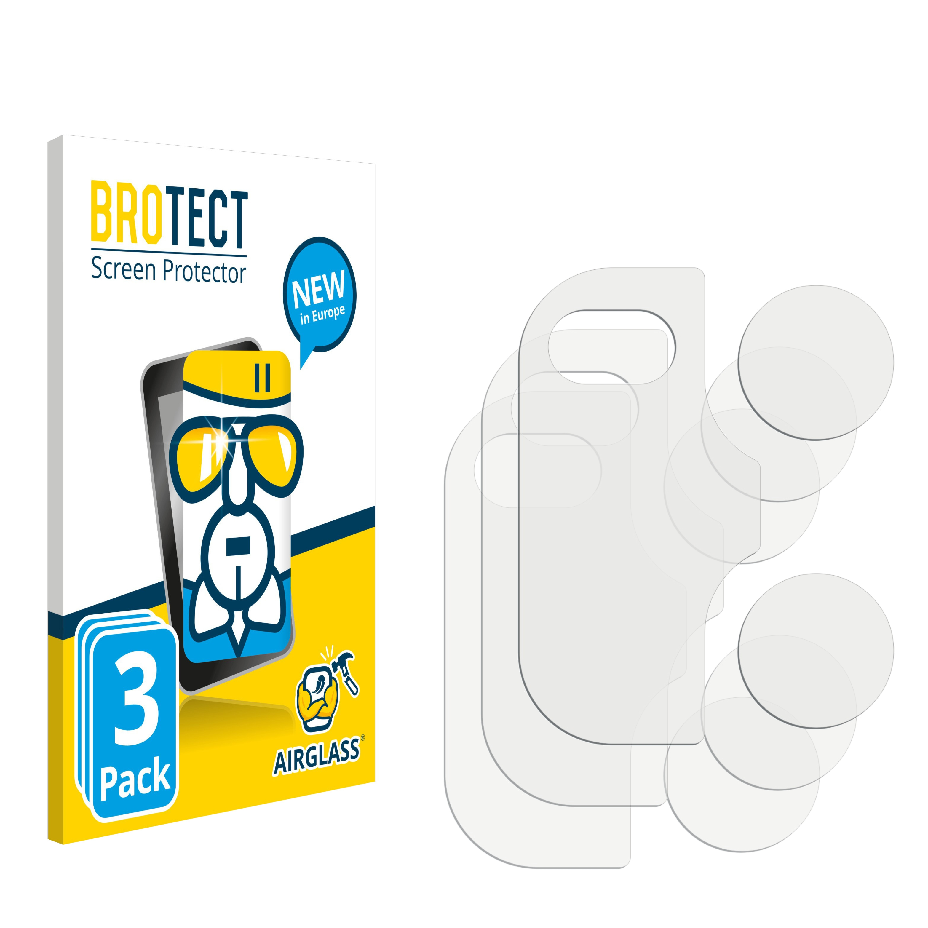 Airglass Oppo BROTECT Pro) X3 Find Schutzfolie(für 3x klare