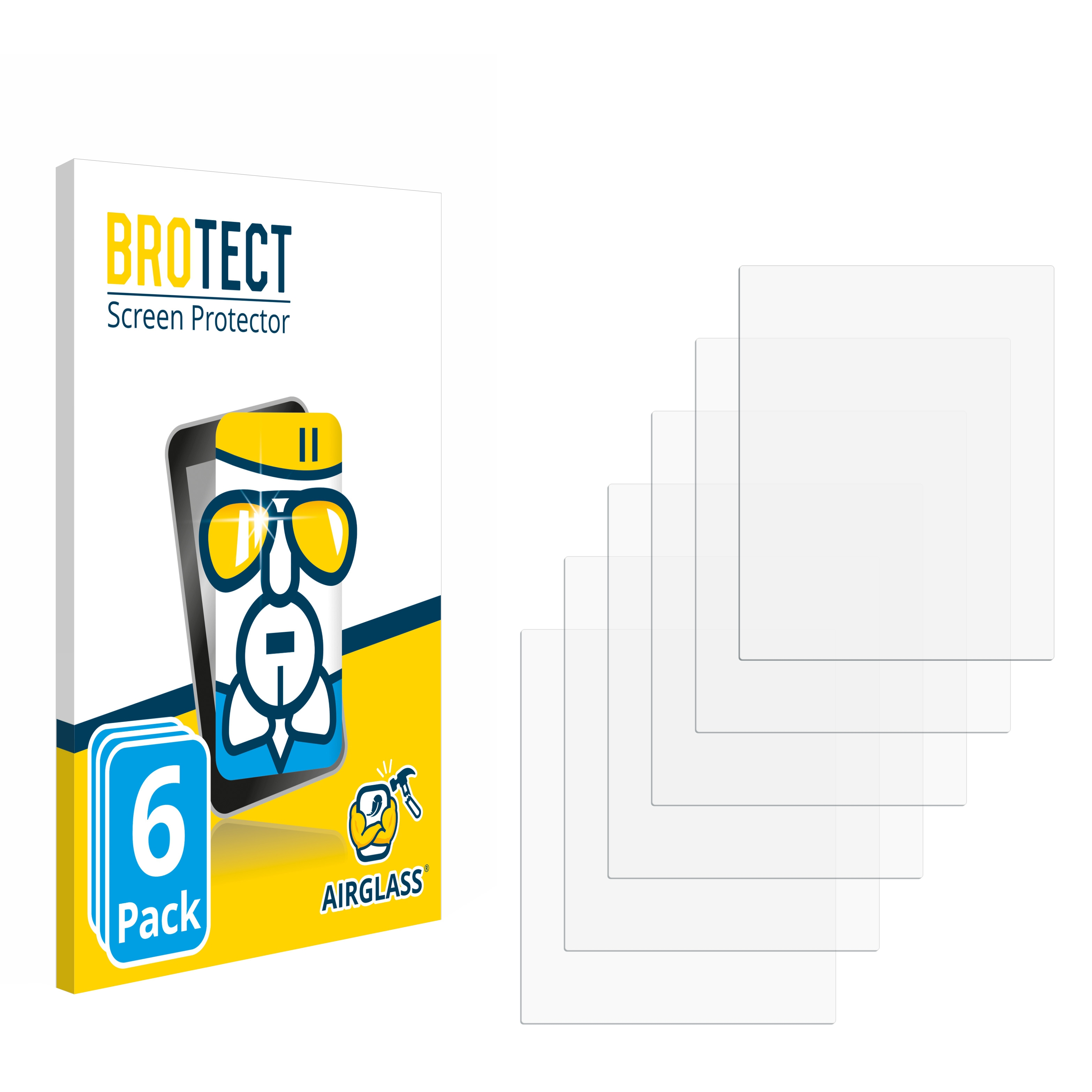 BROTECT 6x 51) klare Telekom Speedphone Schutzfolie(für Airglass