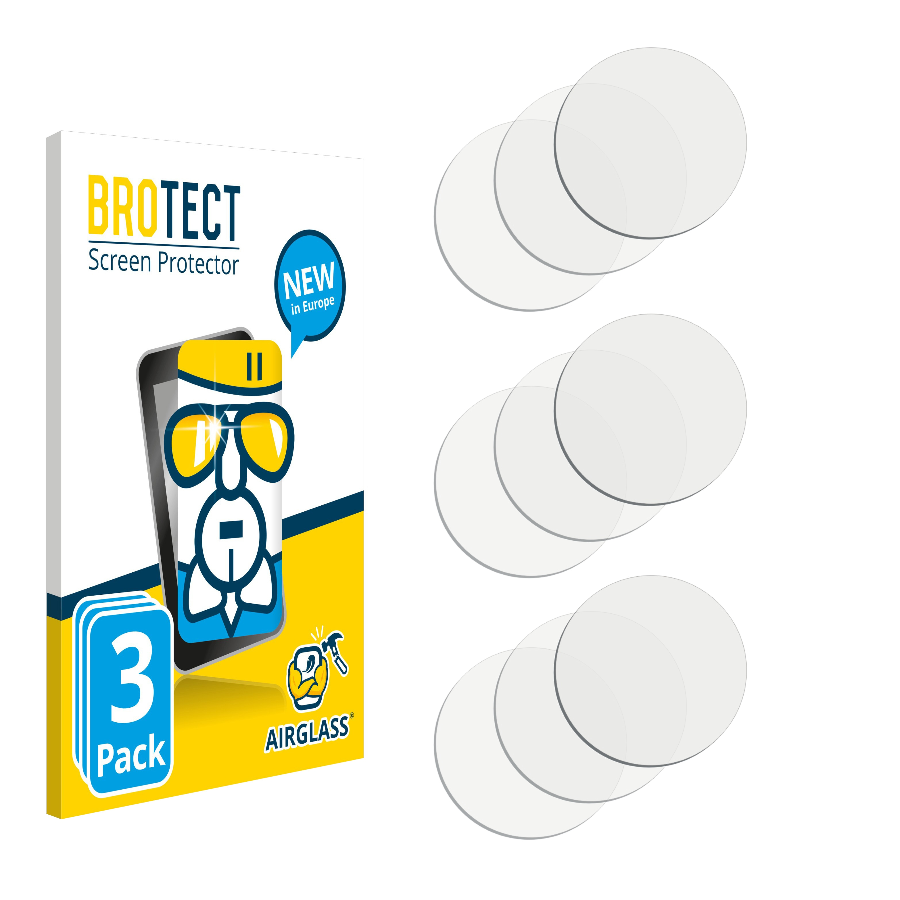 BROTECT 3x Airglass klare Schutzfolie(für Oppo N) Find