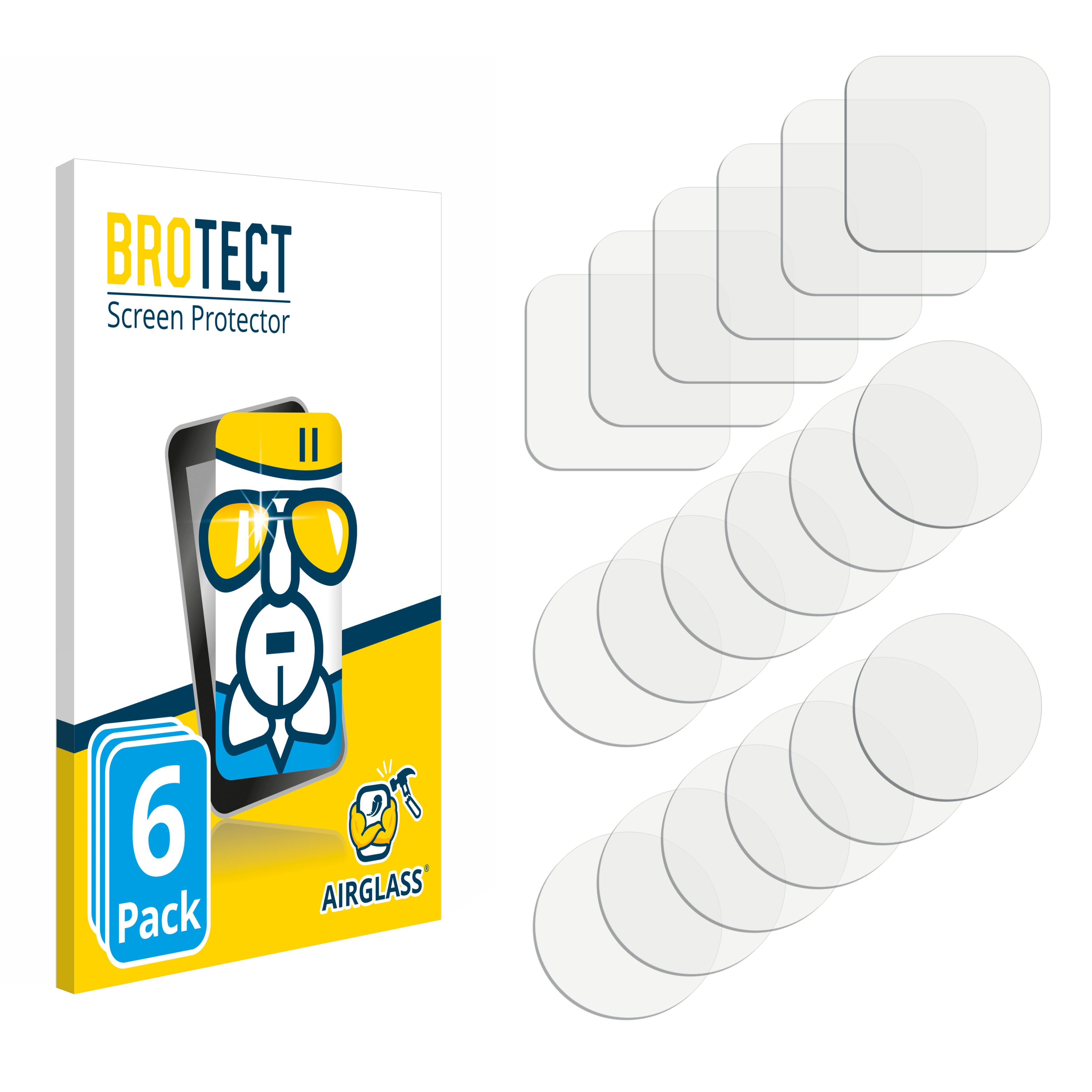 6x Pro) 20 Edge klare Schutzfolie(für BROTECT Motorola Airglass