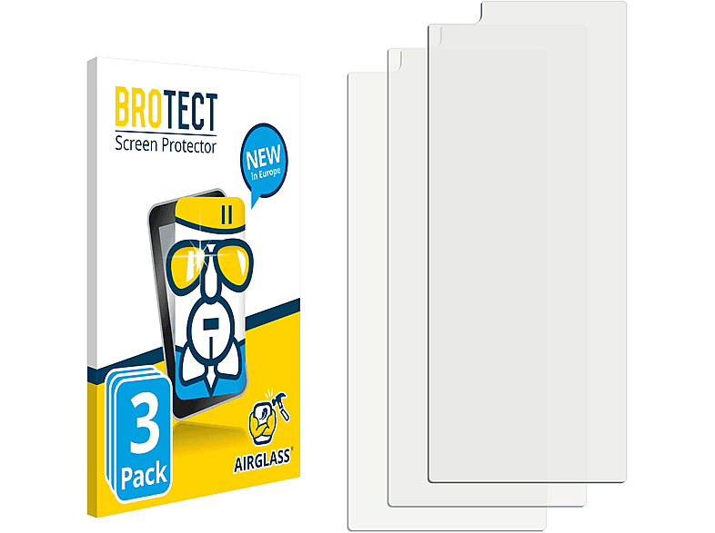 BROTECT 3x Airglass klare Schutzfolie(für Huawei Nova 9 Pro)