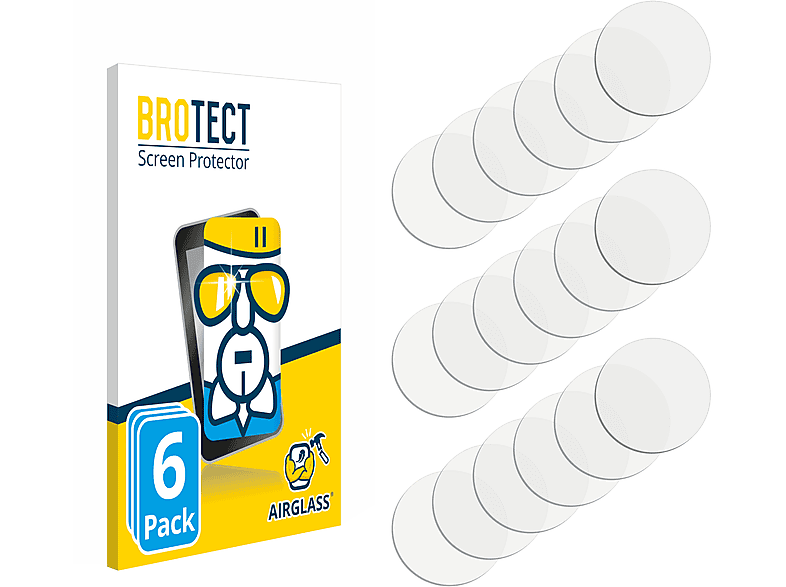 BROTECT 6x Airglass klare Schutzfolie(für Oppo Neo) Find X3