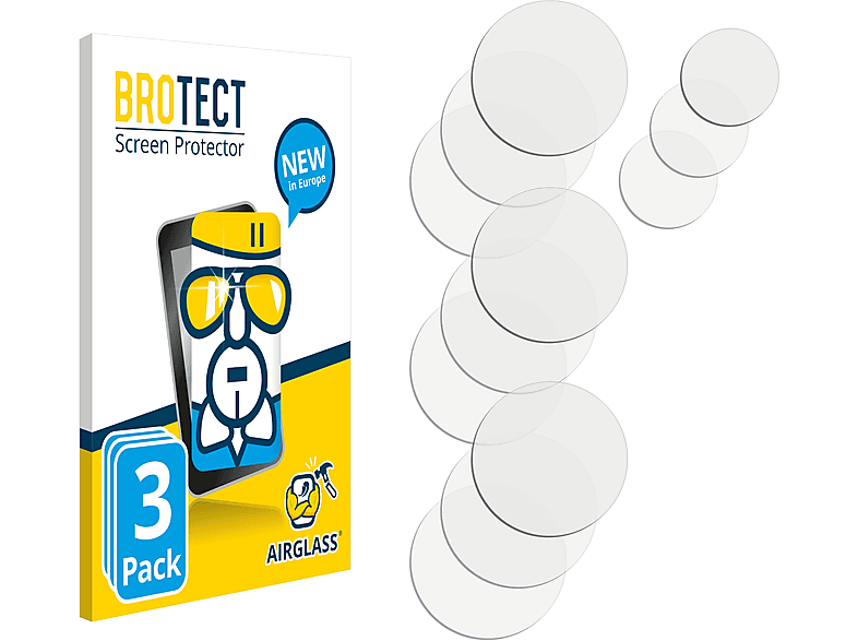 Find Lite) Airglass BROTECT X3 Oppo 3x klare Schutzfolie(für