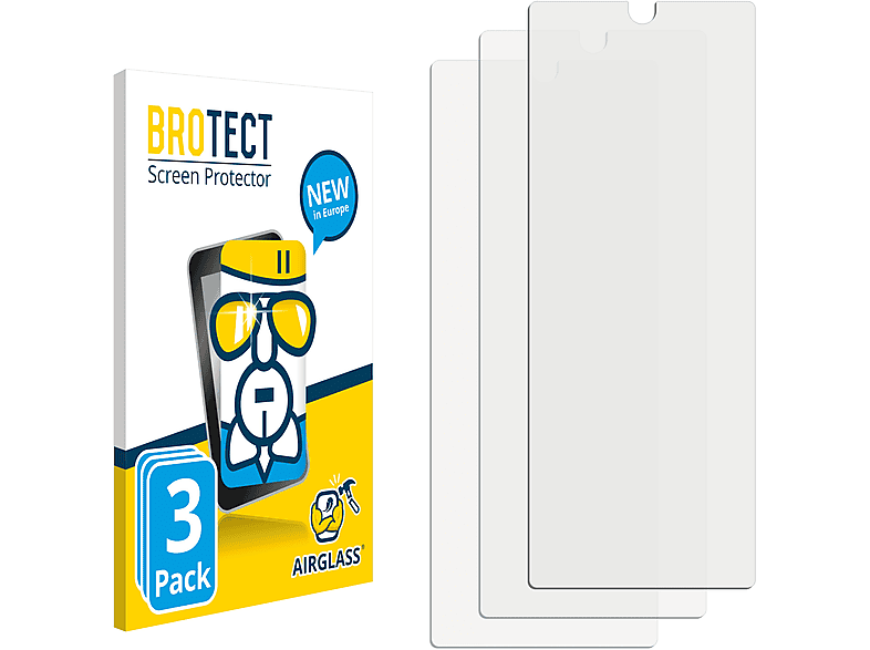 BROTECT 5G) 8 Airglass Nova klare Schutzfolie(für 3x Huawei
