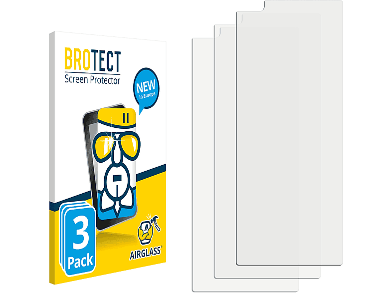 BROTECT 3x Airglass klare 8 5G) Pro Huawei Schutzfolie(für Nova