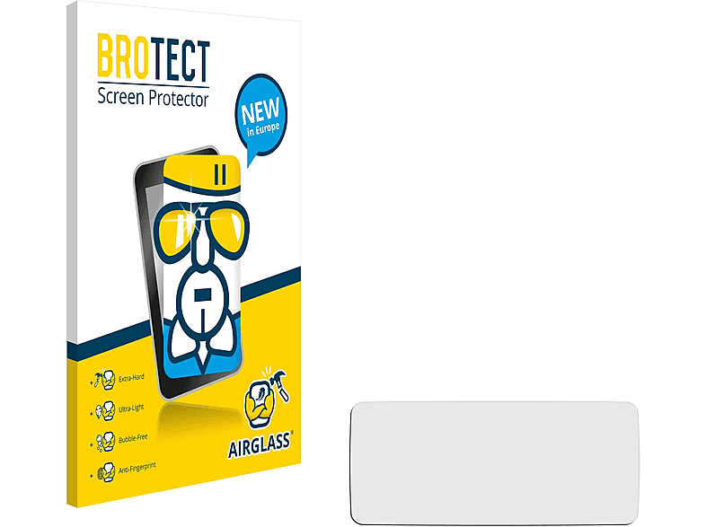 BROTECT Airglass klare Schutzfolie(für Mercedes-Benz Actros 5 J6B 10.25\