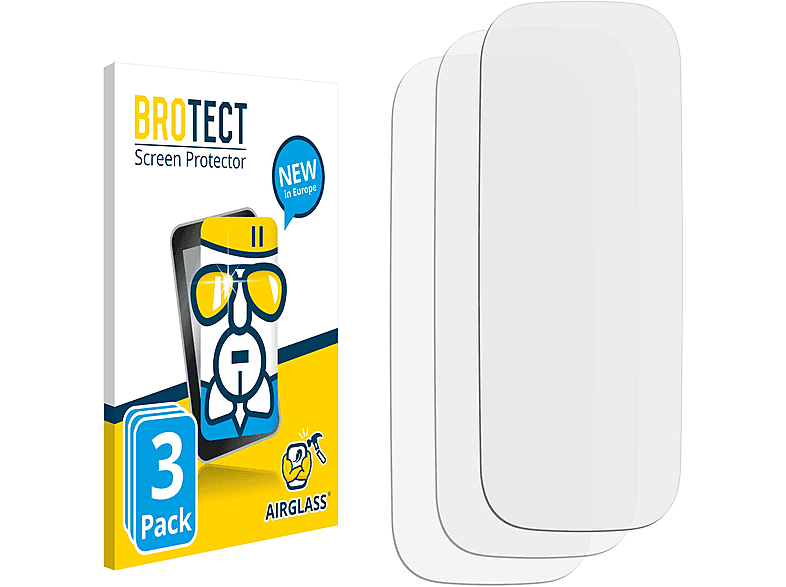 BROTECT 3x Airglass Schutzfolie(für OnePlus klare Band)