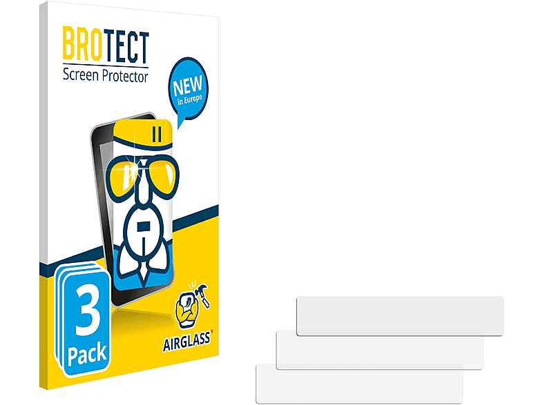 BROTECT 3x Airglass klare Schutzfolie(für TCL 10L) | Displayschutzfolien & Gläser