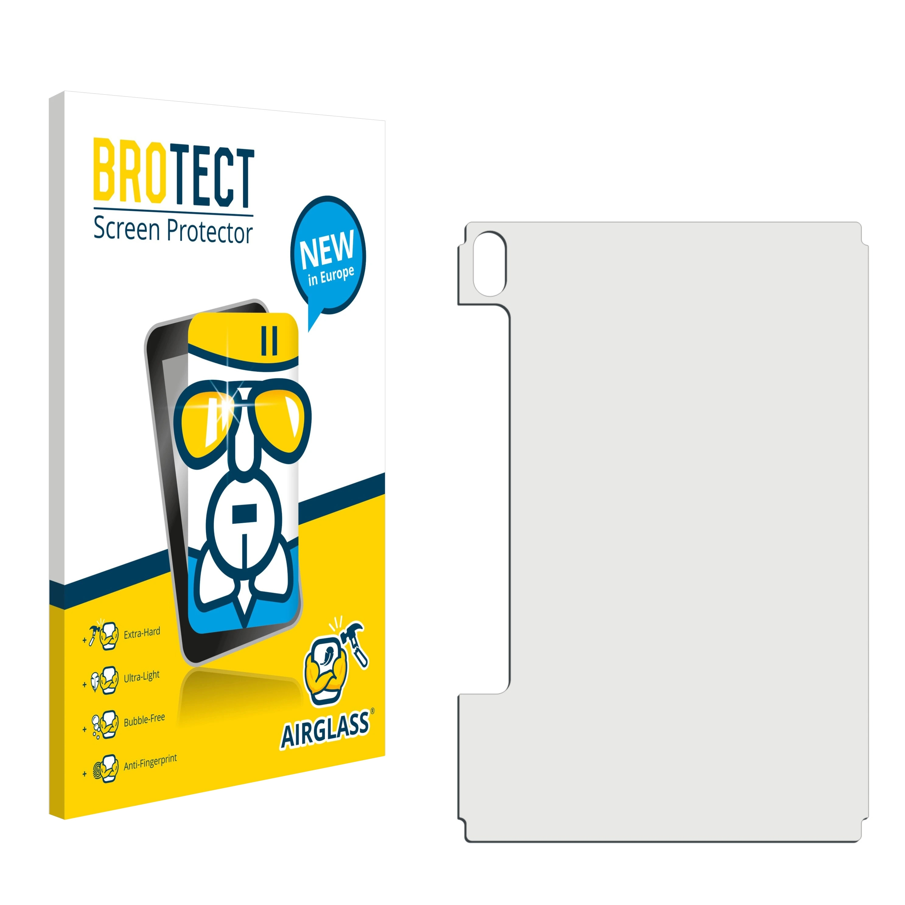 BROTECT Airglass LTE Schutzfolie(für klare Tab S6 5G 2020) Galaxy Samsung