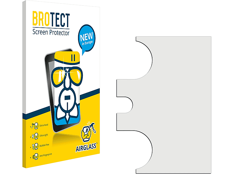 klare Schutzfolie(für Pro BROTECT Airglass Touch Duo)