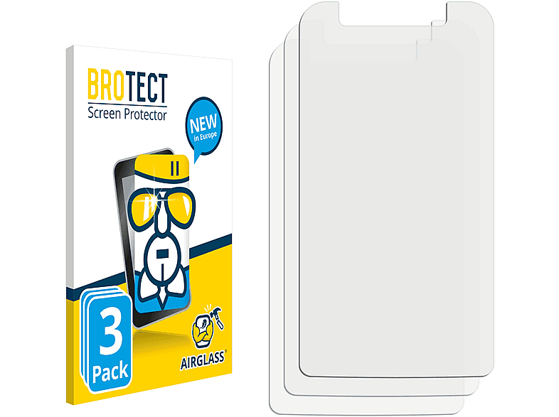 BROTECT 3x Airglass klare Schutzfolie(für Pokini Tab FS6)