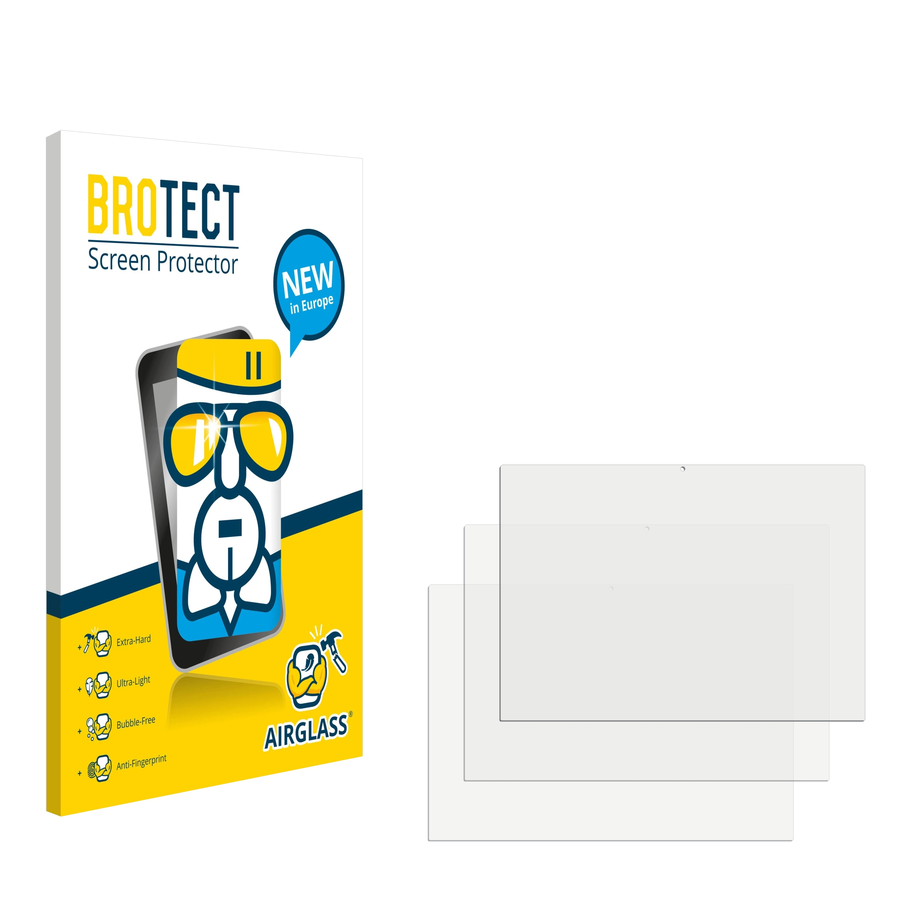 BROTECT 3x Airglass klare Schutzfolie(für SP313-51) Spin Acer 3