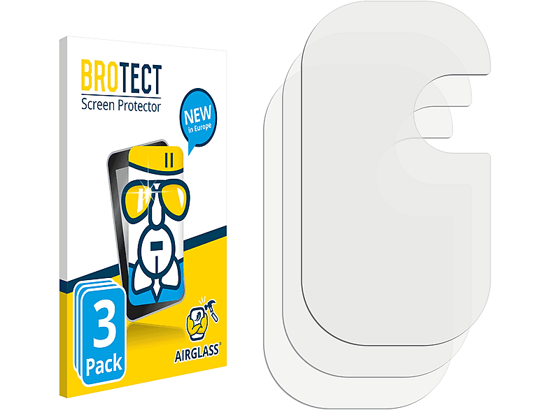 BROTECT 3x Airglass klare Schutzfolie(für Nord OnePlus N100)
