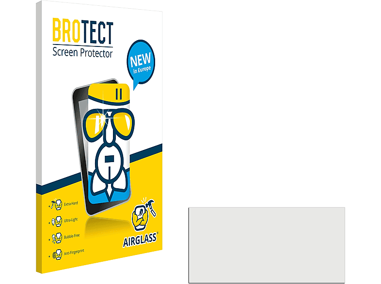 BROTECT Airglass klare Schutzfolie(für Audi System 2021 10.1\