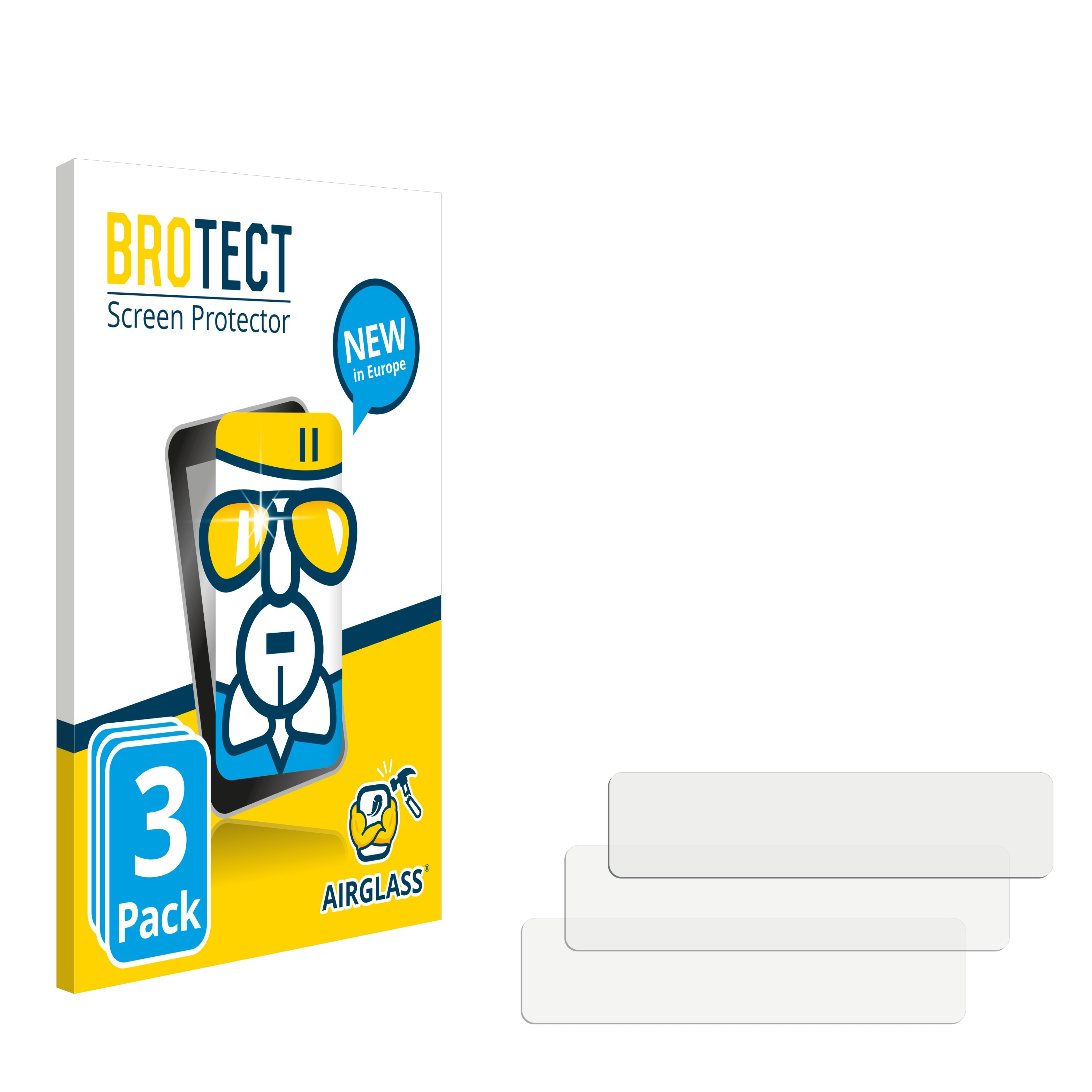 BROTECT 3x Airglass klare Serv Pro) Teradek Schutzfolie(für