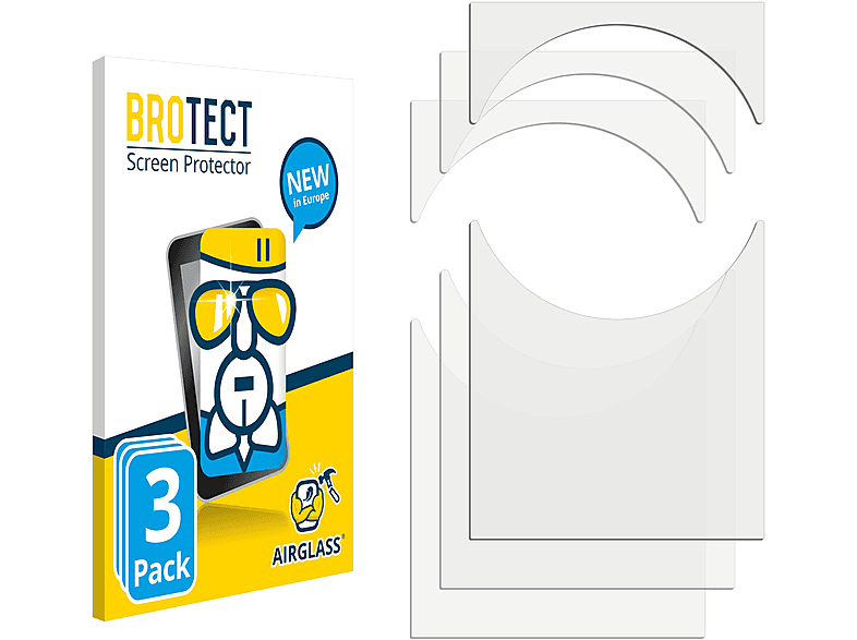 BROTECT 3x Airglass klare Schutzfolie(für Microsoft Xbox Series S)