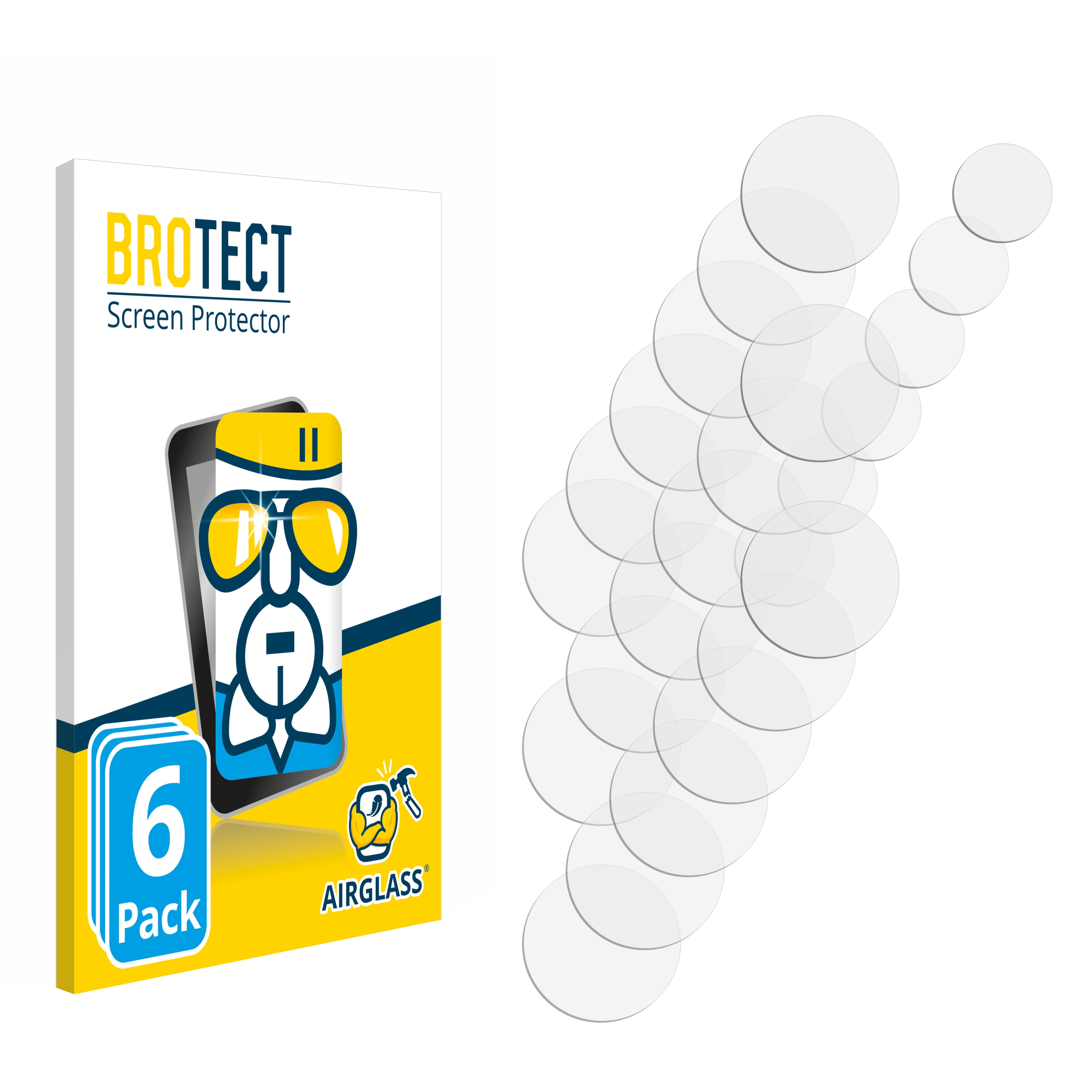 Oppo BROTECT Lite) 6x Find X3 klare Airglass Schutzfolie(für