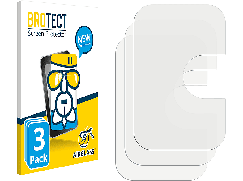 BROTECT 3x Airglass klare Schutzfolie(für A71) Samsung Galaxy
