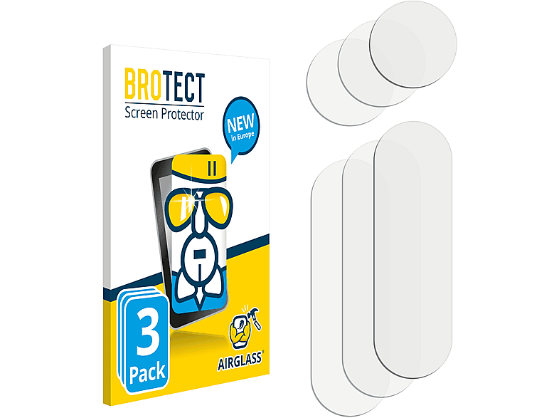 BROTECT Moto Schutzfolie(für Pro) G Motorola 3x Airglass klare