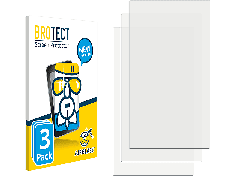 BROTECT 3x Airglass klare Schutzfolie(für iBasso DX200)