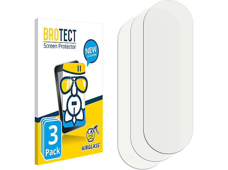 BROTECT 3x Airglass klare Schutzfolie(für Motorola Edge Plus)