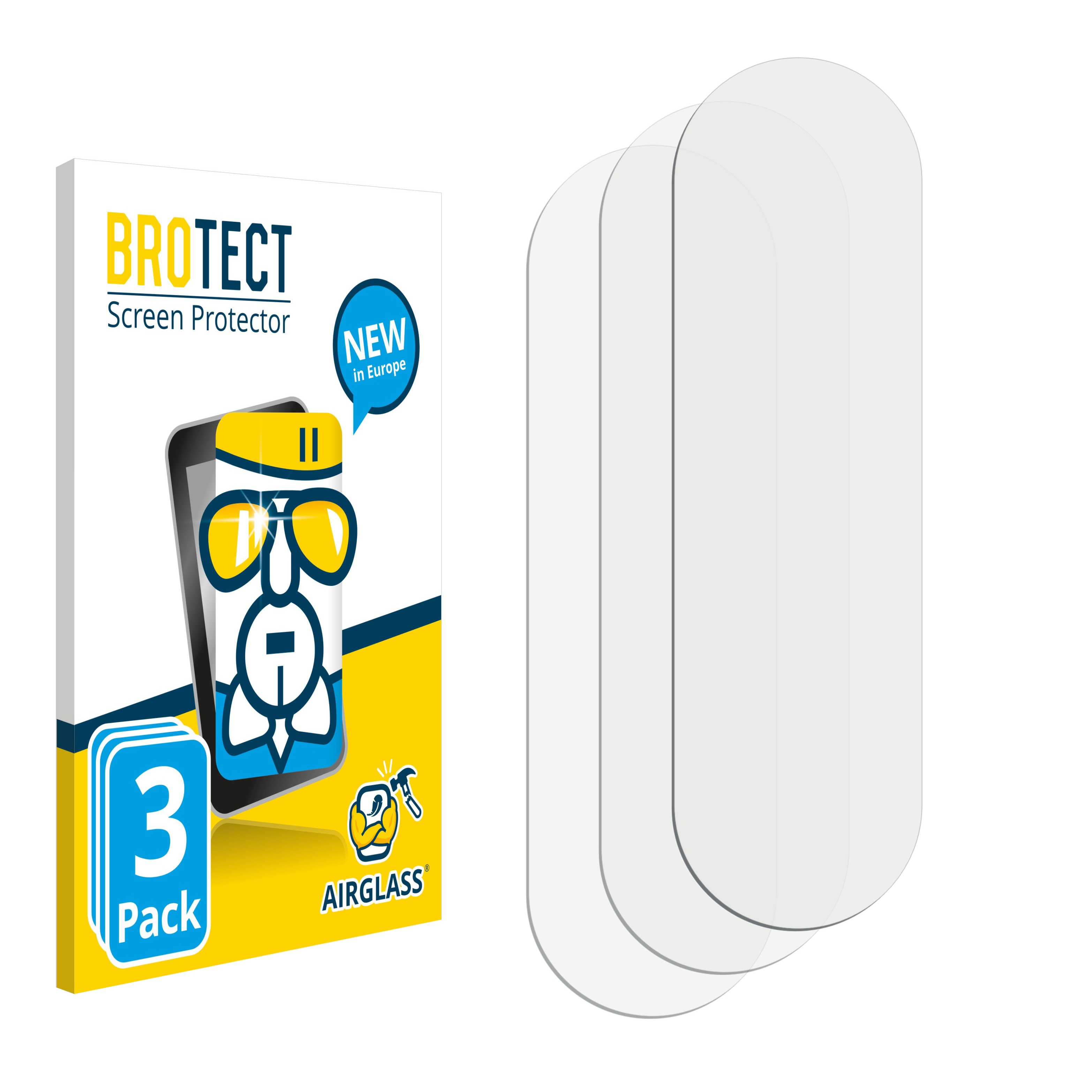 Airglass Pro) Schutzfolie(für klare BROTECT OnePlus 7T 3x