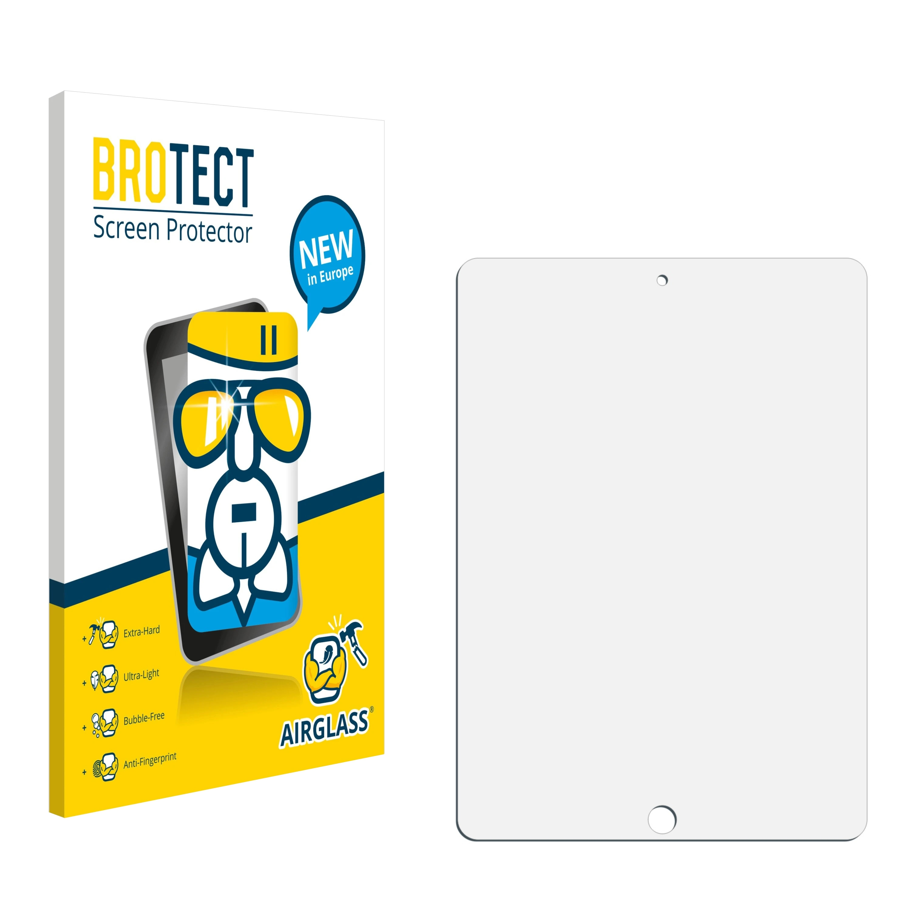 BROTECT Airglass klare 2016) WiFi Schutzfolie(für Apple iPad 9.7\