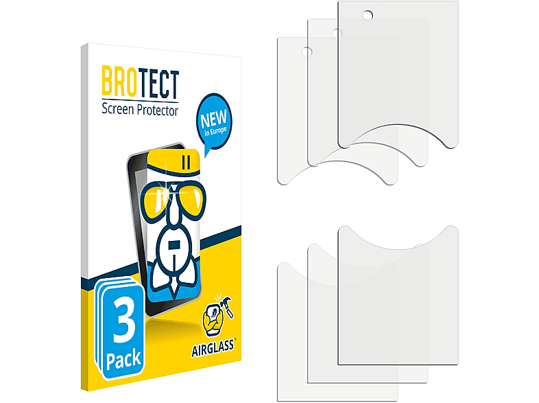 BROTECT 3x Airglass klare Schutzfolie(für Ring Video Doorbell Pro (Version 2))