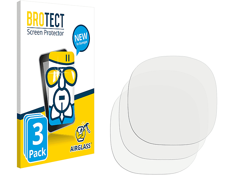 Airglass 3x BROTECT klare 3 ecobee Schutzfolie(für Lite)