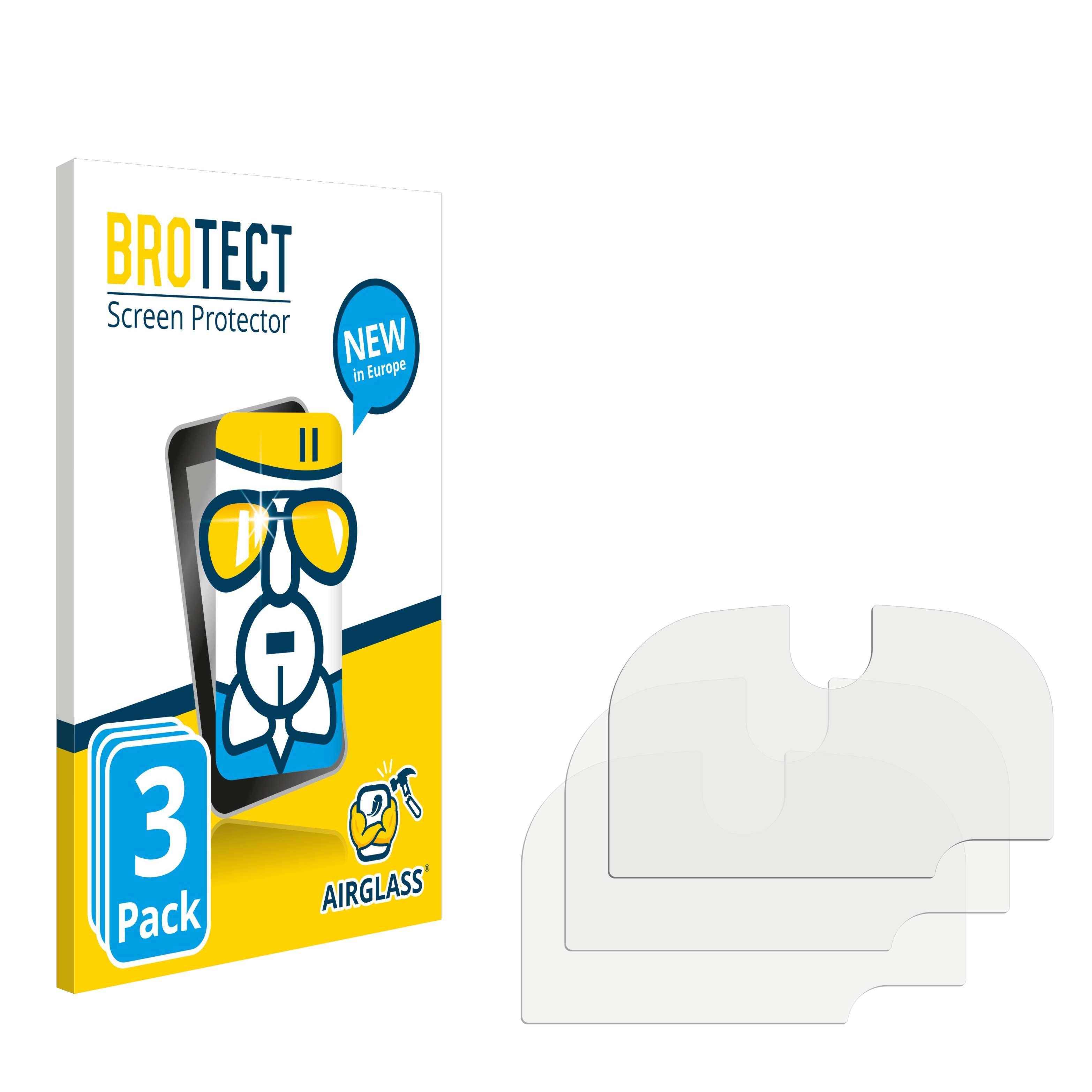 BROTECT 3x Airglass Schutzfolie(für Vtech klare Selfie) Kidisecrets