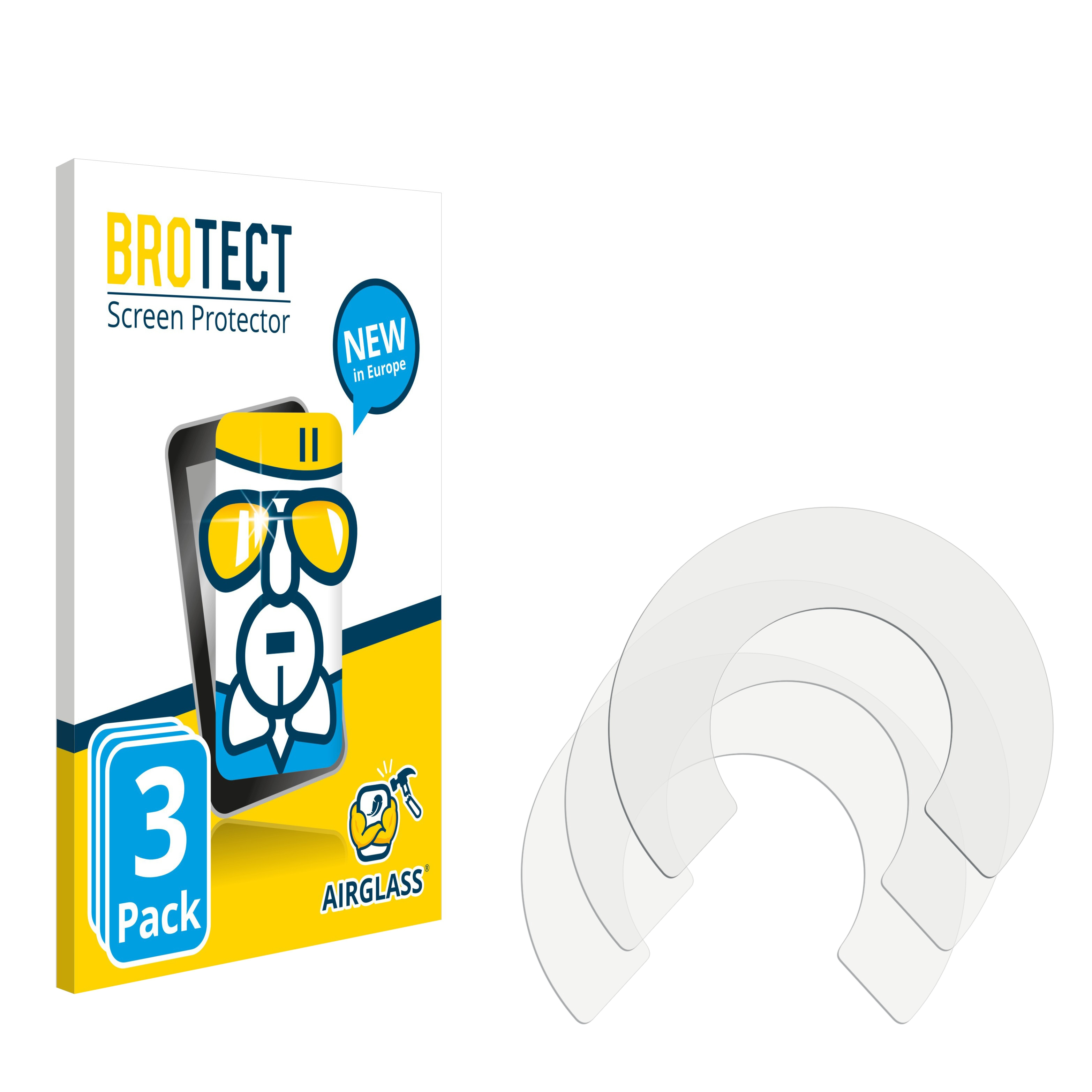BROTECT 3x Airglass klare Schutzfolie(für iZotope Studio) Spire