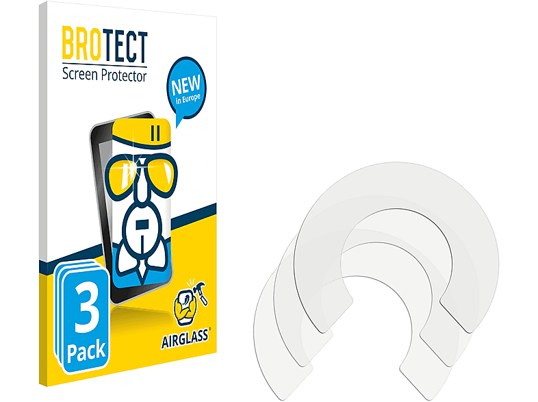 BROTECT 3x Airglass klare Schutzfolie(für iZotope Spire Studio)