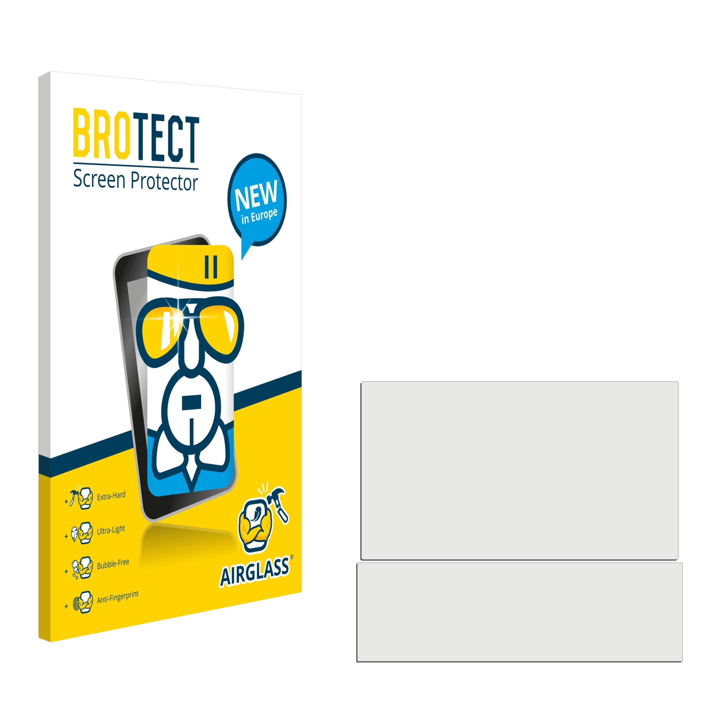 BROTECT Airglass klare Schutzfolie(für Duo UX482) ASUS 14 ZenBook