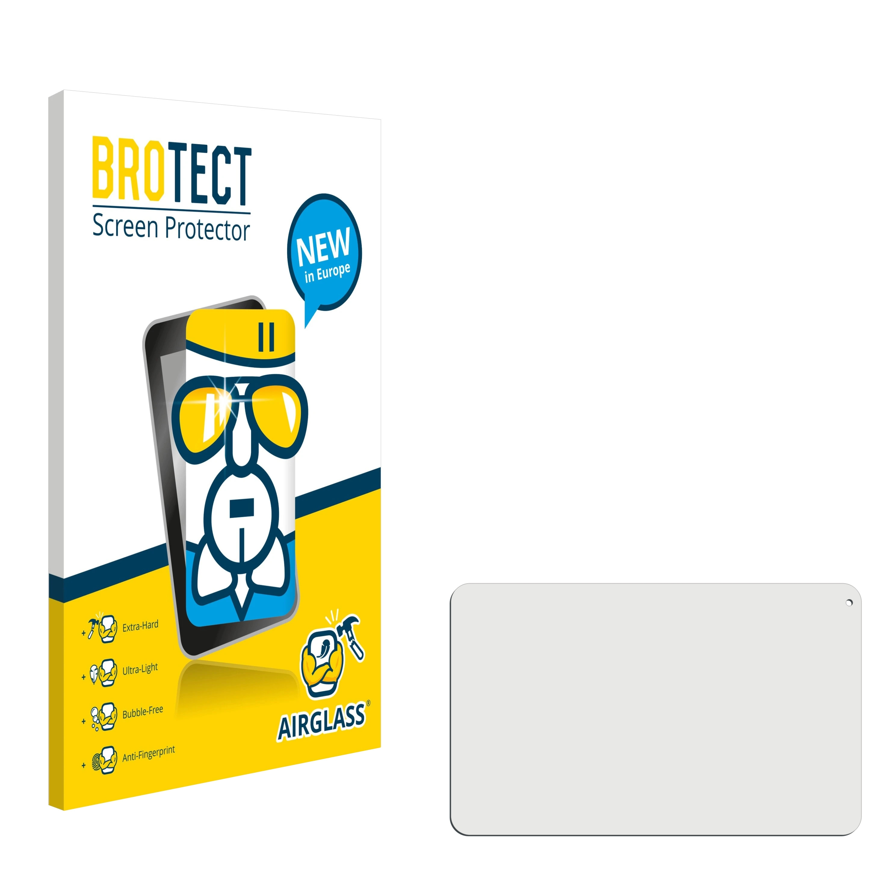 BROTECT Schutzfolie(für klare TAB97QC) Sunstech Airglass