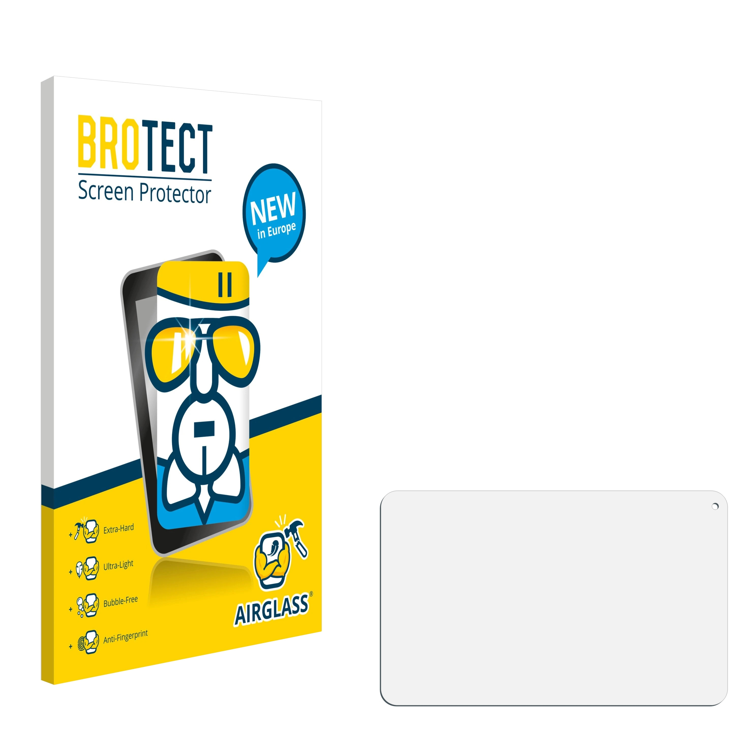 BROTECT Sunstech Airglass Schutzfolie(für TAB104QC) klare