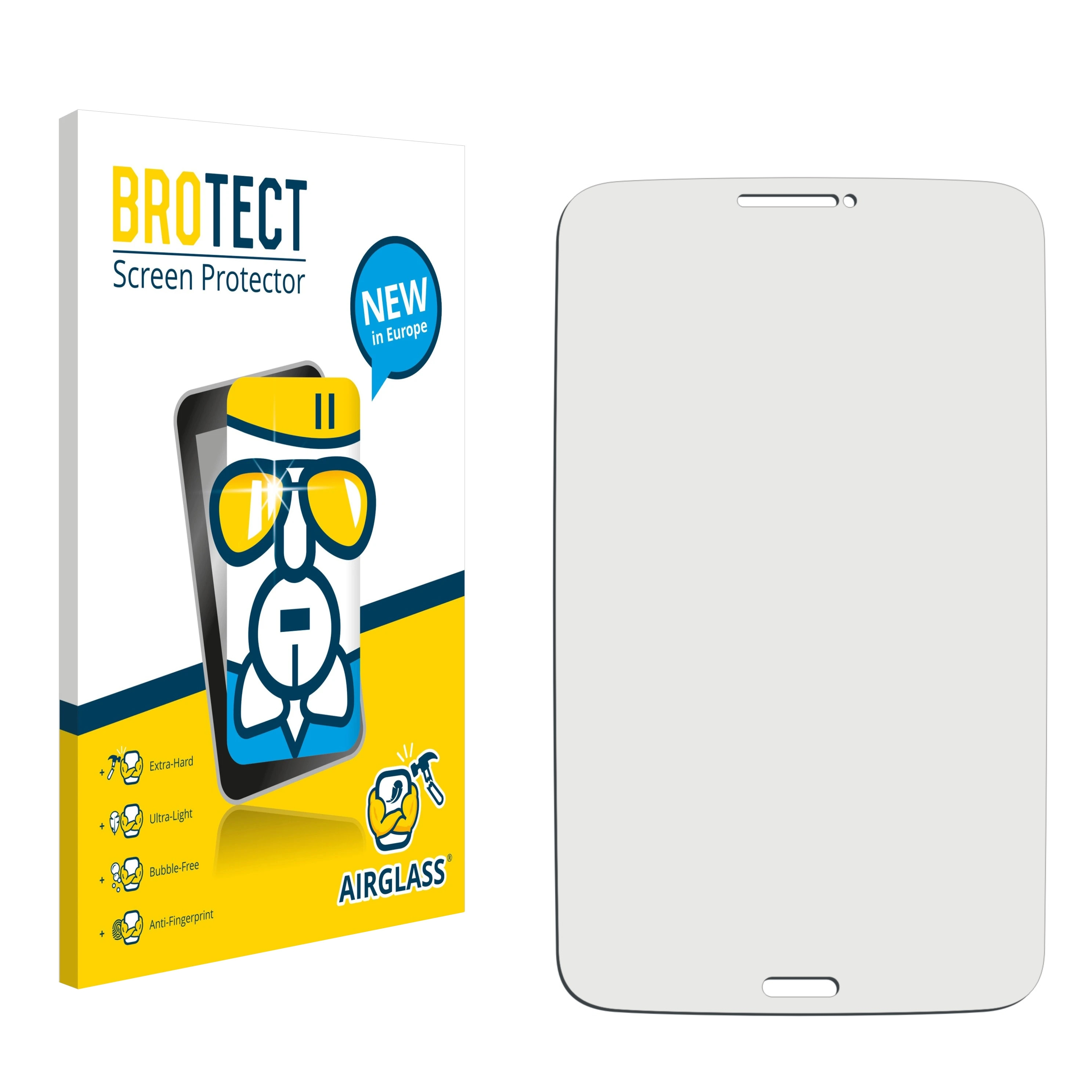 BROTECT Schutzfolie(für Samsung SM-T310) Airglass (8.0) 3 Galaxy Tab klare WiFi