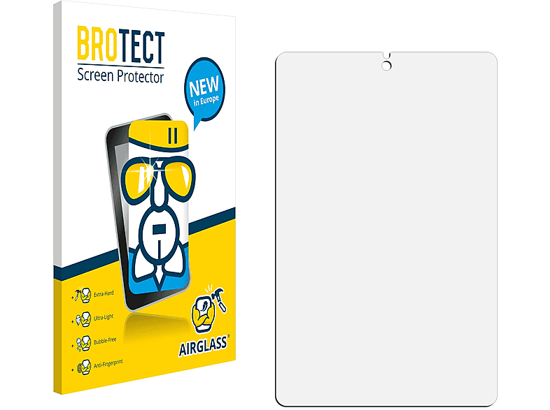 BROTECT Airglass klare Schutzfolie(für Mediacom SmartPad 7.0 Go Green M-MP740GOG)