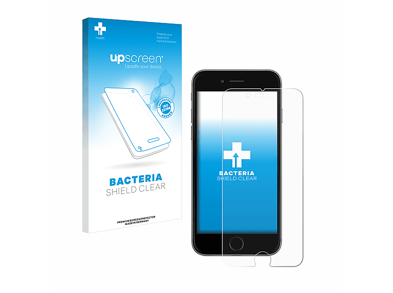 UPSCREEN antibakteriell klare Schutzfolie(für iPhone Apple 6)