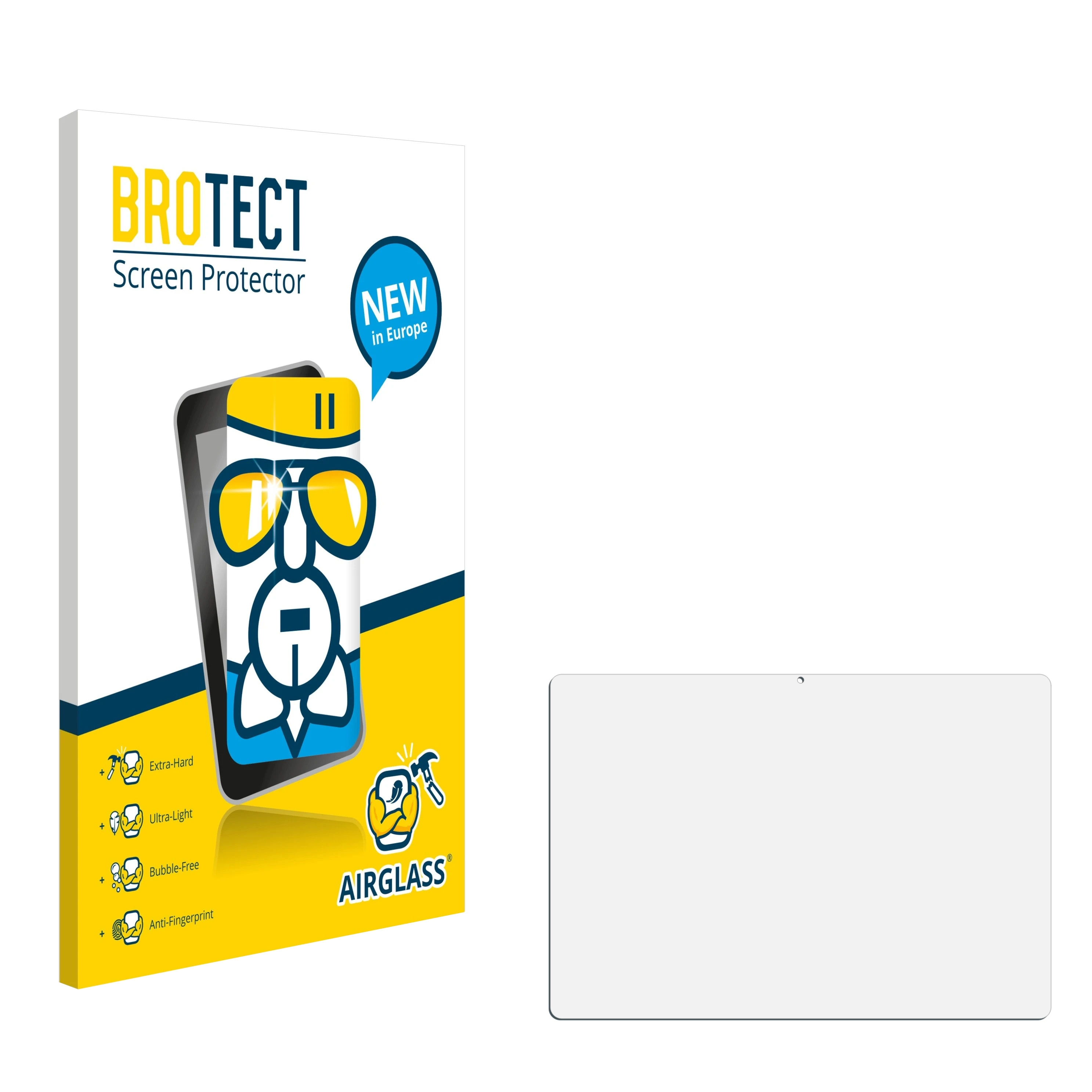 MateBook 2017) BROTECT Airglass E Huawei Schutzfolie(für klare