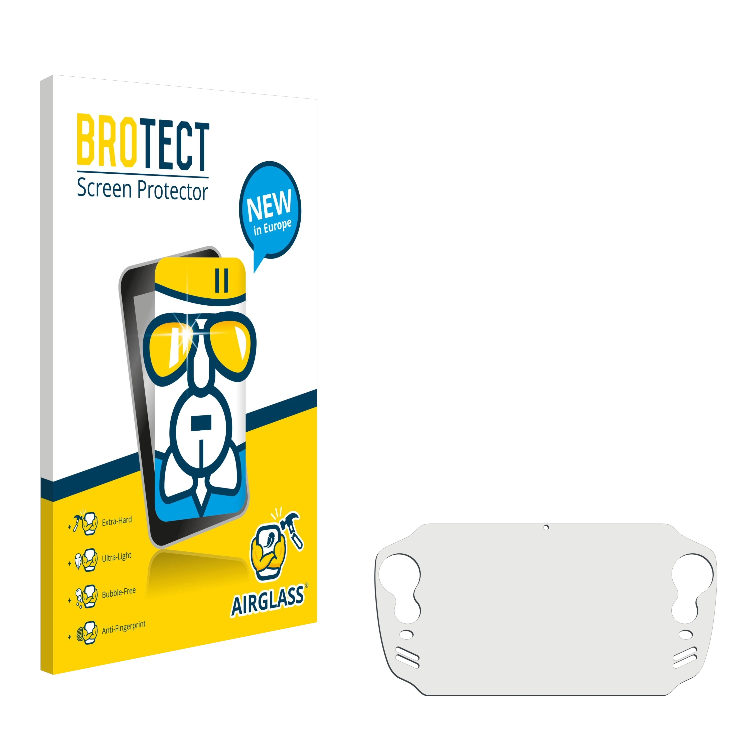 BROTECT Airglass Schutzfolie(für klare 2) GamePad Archos