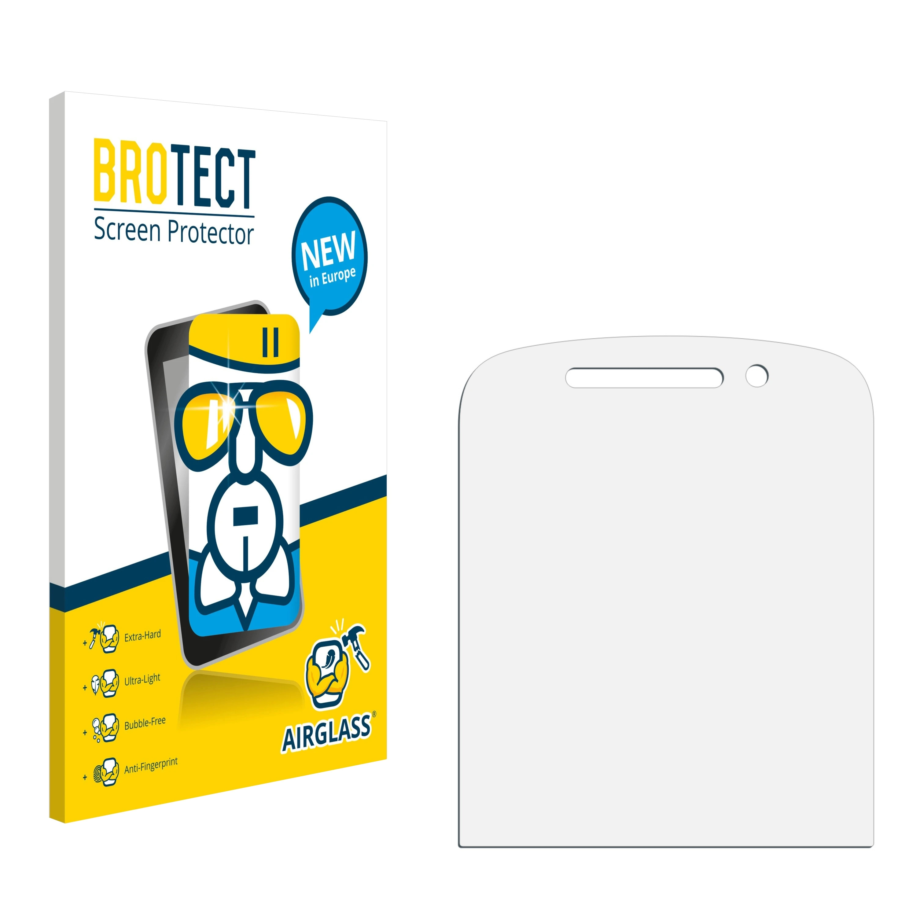 BROTECT Airglass klare Schutzfolie(für BlackBerry Q10)