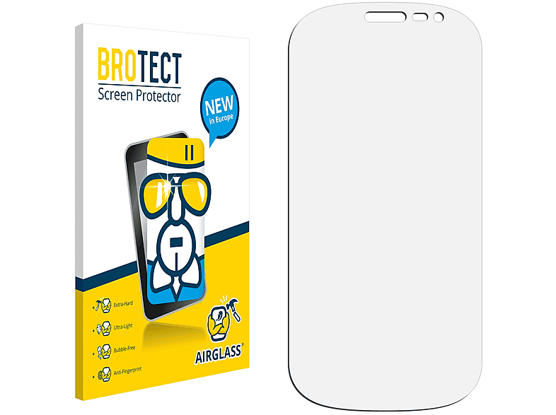 Devices 2) Yota YotaPhone BROTECT Airglass klare Schutzfolie(für