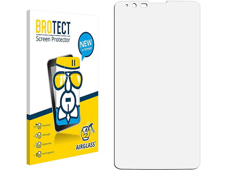 BROTECT Airglass klare Schutzfolie(für LG Stylus 2)