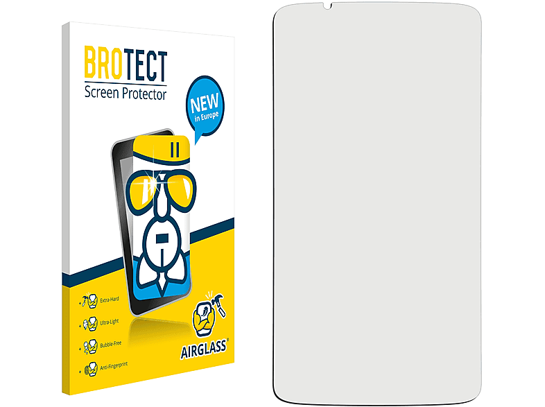 BROTECT Airglass XL One Endeavor) klare Schutzfolie(für HTC