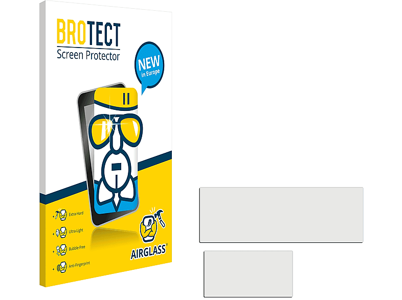 BROTECT Airglass klare Schutzfolie(für FrSky Taranis X9E)