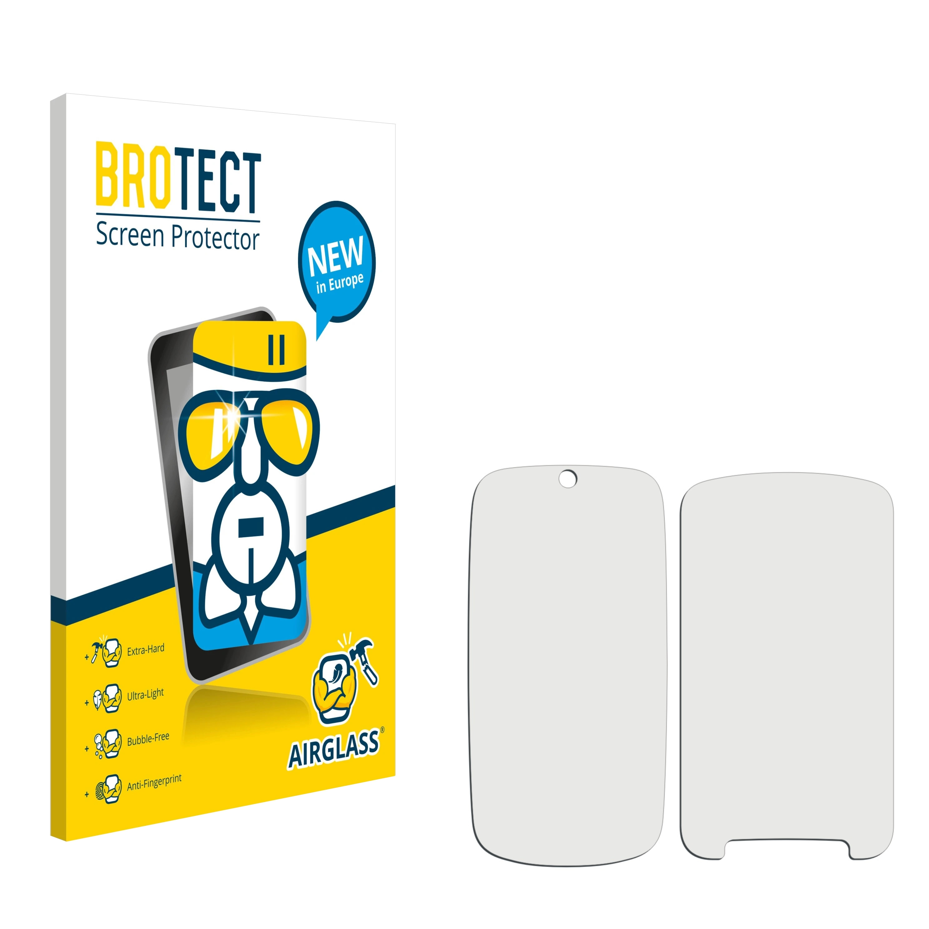 BROTECT Airglass klare Schutzfolie(für Motorola Gleam +)