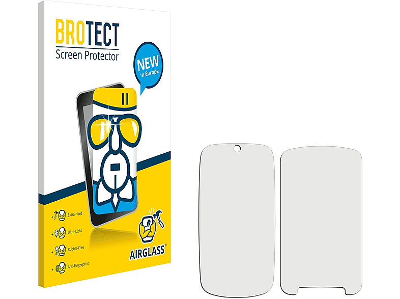 BROTECT Airglass +) Gleam klare Motorola Schutzfolie(für