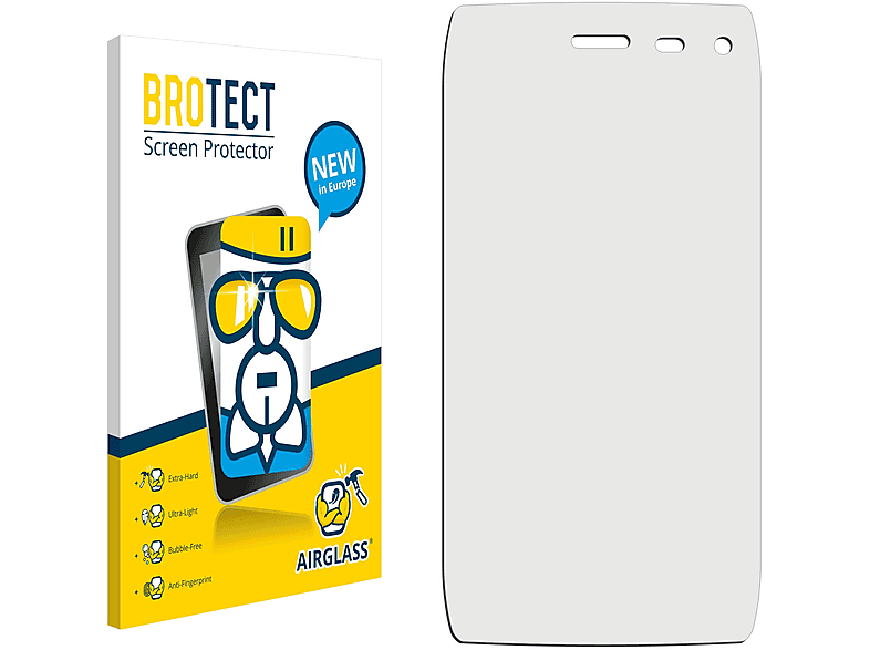 BROTECT Airglass Droid klare XT894) Motorola Schutzfolie(für