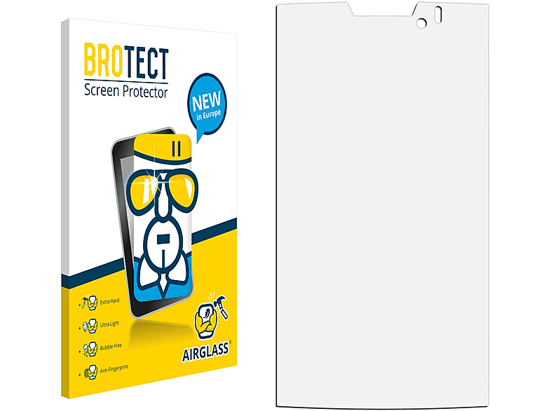 BROTECT Airglass klare Schutzfolie(für Navon Mizu D402)