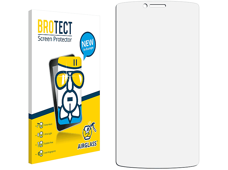 BROTECT Airglass MultiPhone Prestigio DUO) 5550 klare Schutzfolie(für